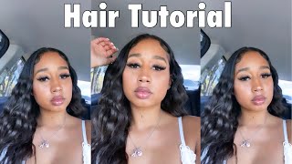 Hair Transformation Tutorial | Maxfull Seamless Clip In Hair Extension Review