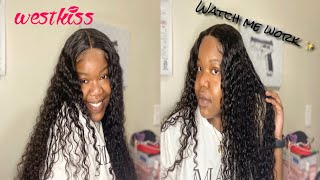 Let’S Do Some Hair ‍♀️| Ft West Kiss 6X6 Curly Closure Wig