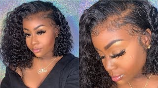 Easy Natural Glueless Method On 36O Wig | Lwigs