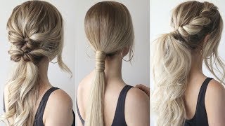 How To: Easy Ponytails  | Perfect Prom Hairstyles