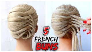 5 French Buns - Updos Perfect For The Holidays