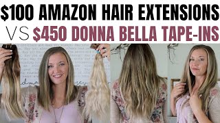 Donna Bella Hair Extensions Vs Vesunny Amazon Hair Extensions