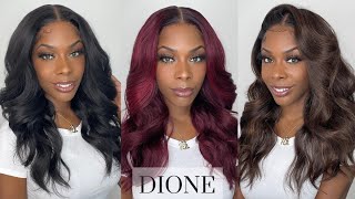 Wig Show & Tell | Outre Melted Hairline Synthetic Lace Front Wig - Dione | Hairsoflyshop