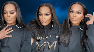 Lace Where ?! Best Invisible Hd Swiss Lace Wig| Hairvivi Clean Bleached Frontal