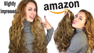 Trying S-Noilites New Hair Extensions! {Cheap Amazon Hair Extensions}