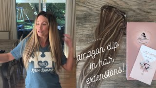 Amazon Clip In Hair Extensions/ Extensions Under $100