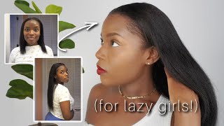 Best Clip Ins For Relaxed Hair | How To Install Clip Ins In Thin Relaxed Hair | Better Length Hair