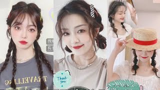 Quick & Easy Korean Style For Girlscute Hairstyle Tutorial