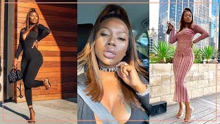Grwm| Recreation Kim.K Look! Pre Styled Half Up / Half Down Wig And Outfit| Royalme