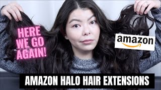 Reecho Halo Hair Extensions | Only $12 On Amazon?? | Mikilea