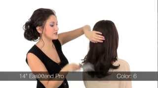 Easixtend Pro Human Hair Extensions | 12" 14" & 16" | How To Apply 8-Piece Clip In Sy