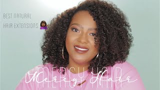 Best Natural Hair Extensions| Mercy Hair Extensions| Ruby Reign