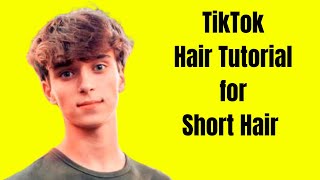 Tiktok Hair Tutorial For Short Hair - Thesalonguy