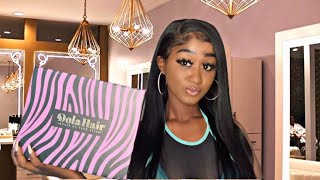 Dola Hair Review/ Install Watch Me Make This 5X5 Closure Wig Look Like A Frontal!!!