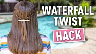 Waterfall Twist Hack | Easy Diy Hairstyles