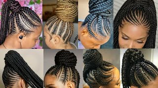 40 Beautiful Braided Updos For Black Women.