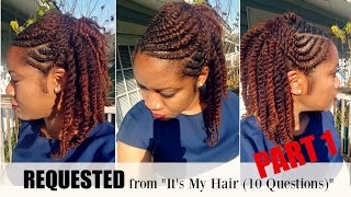 Flat Twist Hairstyles On Natural Hair | Part 1 | Naturally Michy