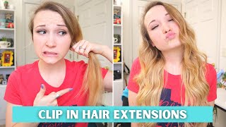 Clip In Hair Extensions From Amazon | Maxfull Hair Extension Review