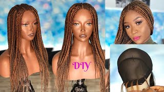 How To Do A Diy Braided Wig Under $20 Here'S The Cheapest Way To Do It | Omoni Got Curls