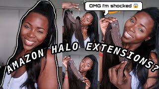 Tried Halo Hair Extensions From Amazon For The First Time And..