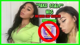 I Tried A Pre-Made Fake Scalp Wig! What Y'All Think Ft. Hairvivi | Itsessi