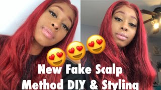 Hairfinesseseries: Part 2:*New*Fake Scalp Method Diy & Styling| Mspreciousmarie Inspired| Luvme Hair