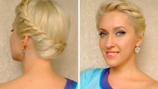 Greek Goddess Crown Braid Tutorial Twisted Prom Updo Hairstyle Hochsteckfrisuren Mit Zöpfen