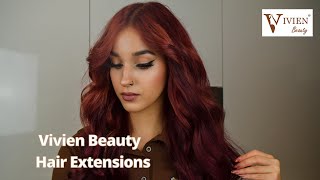 Vivien Beauty Hair Extensions Review | How To Clip In Extensions On Short Hair