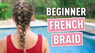 How To French Braid | Back To Basics 101 #Withme