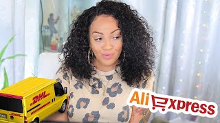 What A Great Bargain  Aliexpress Cheap #Af 4X4 Closure Wig $50 #Hannehair I'M Impressed