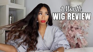 Wig Review|  Detailed One Month Lace Front Wig Review| Hair Vivi: Lillian Wig