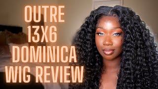 Outre Perfect Hairline | 13X6 Hd Synthetic Lace Front | Wig Review | Dominica | Tan Dotson