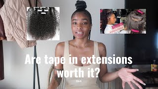 Tape In Extensions Review/Tips | Should You Use Them??