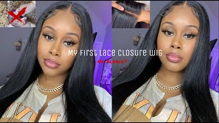 Beginner Friendly | Fixing Under Bleached Knots 4X4 Lace Closure Wig | Isee Hair Aliexpress