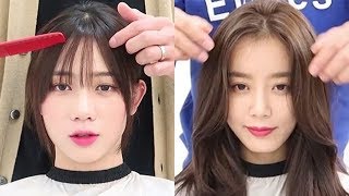 Easy Cute Korean Haircuts  Bang Cutting Tutorials 2019 | Hair Beauty