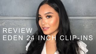 Review: Eden 24 Inch Clip In Hair Extensions