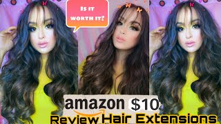 Amazon $10 Hair Extensions| Reecho| Cheap & On A Budget