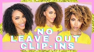 No Leave-Out Clip Ins For Natural Hair W/ Mayde Beauty Bloom Bundles | Jasmine Defined
