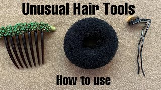 Hair Tools For Easy & Beautiful Updos - Medium To Long Hair Length
