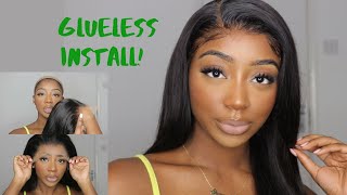How I Wear My Wigs Glueless (Detailed) !! Snatching My Wigs With No Adhesive At All! | Ft. Ali Pearl