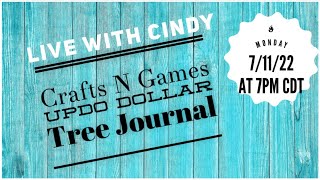 Crafts N Games  Updo Dollar Tree Journal Live With Cindy