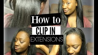 How To: Install Clip-In Hair Extensions + Blending Techniques!