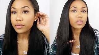 How To: Blend Clip-Ins With Short Blunt Hair