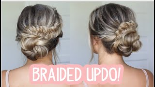 How To: Braided Fishtail Updo