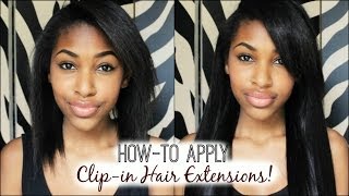How-To Apply Clip-In Hair Extensions!