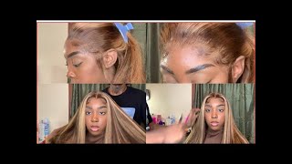 Caramel Highlight Wig| 101 Lace Meltdown| Ft Nadula Hair| Pre Dyed?| How To Get Your Wig Flat Flat