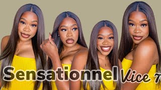 Omgbest $30 Synthetic Wig| Sensationnel Vice Unit 7 Hd Lace Wig