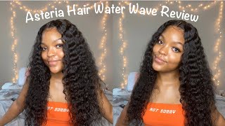 Asteria Water Wave Wig Hair Review | 22 Inch 6X6 Closure Wig