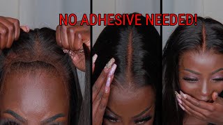 Truly 5-Min Glueless Hd Lace Wig Install | Easy Everyday Wig For Beginners | Hairvivi