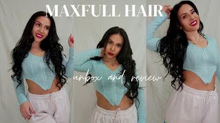 Amazon Finds |Affordable Human Hair Clip In Hair Extensions| How To Apply Clip In| Maxfull Hair